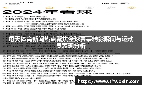 每天体育新闻热点聚焦全球赛事精彩瞬间与运动员表现分析